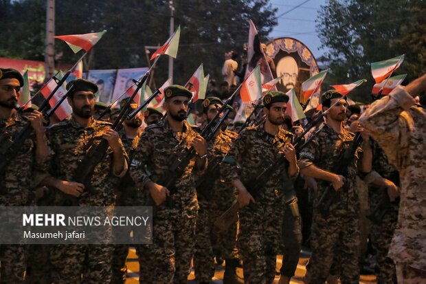 رزمایش جان فدا در ساری