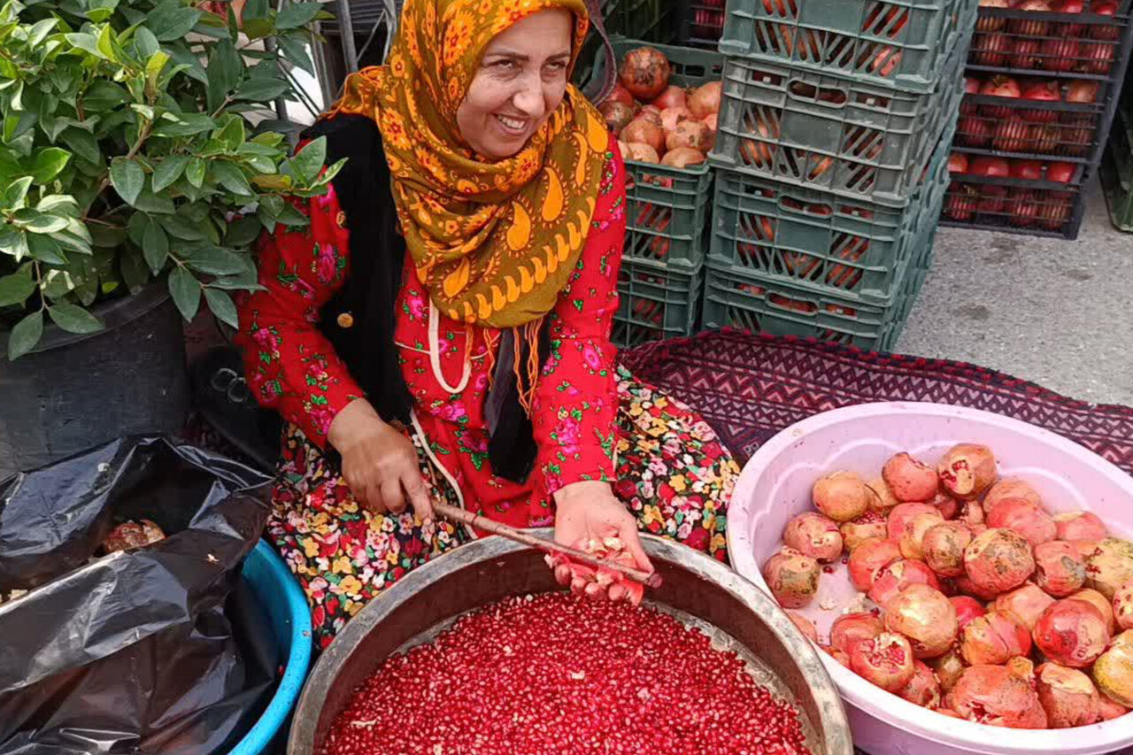 جشنواره انار در بهشهر