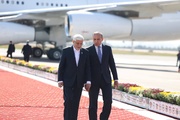 Iran's 1st VP Aref arrives in Tajikistan for SCO PMs meeting