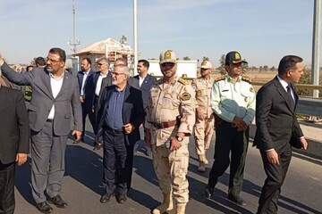 معاون امنیتی وزیر کشور از مرز سرخس بازدید کرد