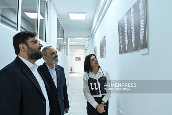 دیدار هیئت گروه رسانه‌ای مهر با مدیران خبرگزاری آرمن‌پرس ارمنستان