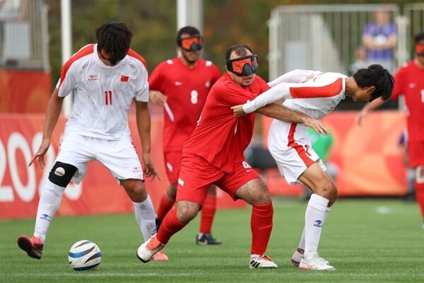 Iran blind football beat China: 2026 Nagoya