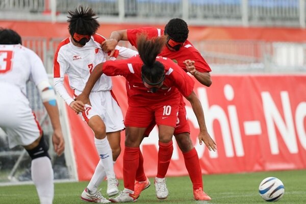 هند مغلوب ملی پوشان فوتبال نابینایان ایران شد
