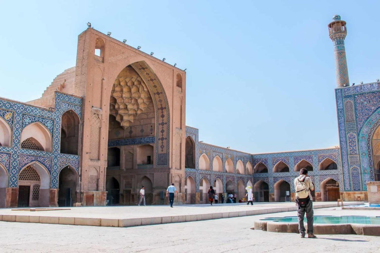 The Jameh Mosque of Isfahan, Iran