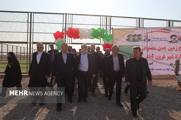آغاز سفر شهرستانی استاندار تهران به پاکدشت با افتتاح یک زمین ورزشی آغاز سفر شهرستانی استاندار تهران به پاکدشت با افتتاح یک زمین ورزشی