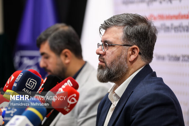 نشست خبری نوزدهمین جشنواره بین‌المللی فیلم مقاومت