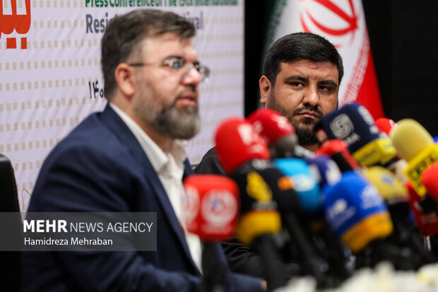 نشست خبری نوزدهمین جشنواره بین‌المللی فیلم مقاومت