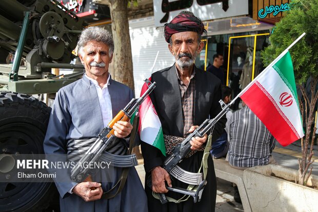 رزمایش جان فدا در کردستان