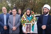 استقبال از غزل فتحی دارنده مدال برنز جهان