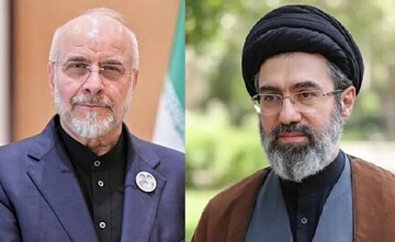 Mohammad Baqer Qalibaf, speaker of Iran’s Parliament-Ayatollah Seyyed Mojtaba Hosseini Khamenei, Leader of the Islamic Revolution