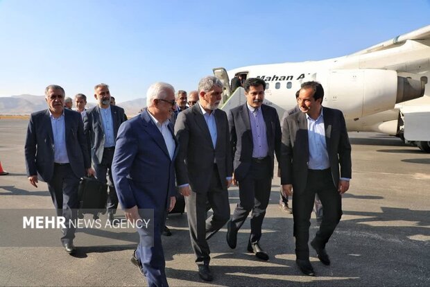 وزیر فرهنگ و ارشاد اسلامی وارد خراسان شمالی شد