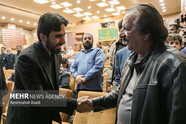 تجلیل از مجید مجیدی در جوار بارگاه منور رضوی
