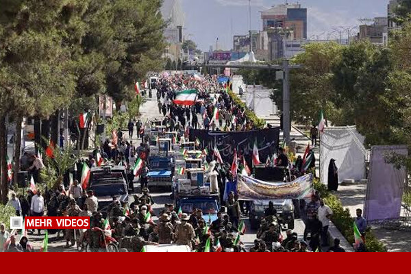 کشاورزان ساروقی در رزمایش ۵۰ هزار نفری جانفدایان ایران