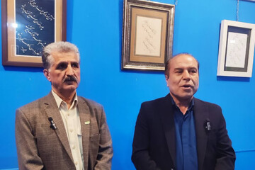 پایان نمایشگاه خوشنویسی «یاد یاران» در نوشهر