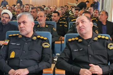 برگزاری مراسم تکریم و معارفه فرمانده انتظامی مشهد