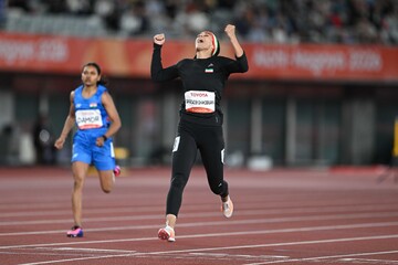 Safarzadeh takes gold in women’s 400m at Asian Para Games