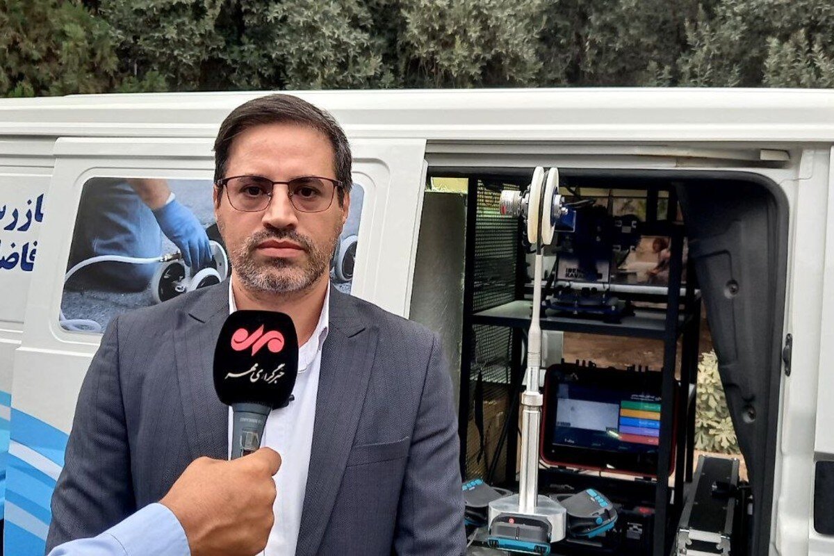 عبدی‌پور: خودروی تخصصی بازرسی فاضلاب با توان داخلی تجهیز شد