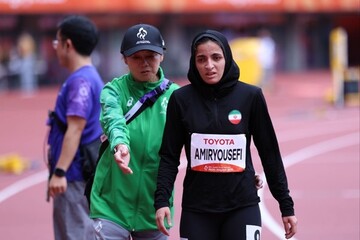 دختر دونده ایران دیسکالیفه شد