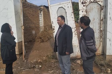 امینی: سیل به بخش کشاورزی روستای اورنلر ماکو ۴ میلیارد تومان خسارت زد