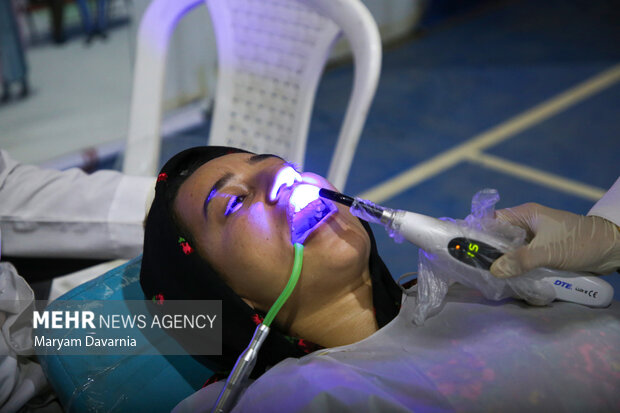 اردوی جهادی دندان‌پزشکی در مناطق محروم خراسان‌شمالی