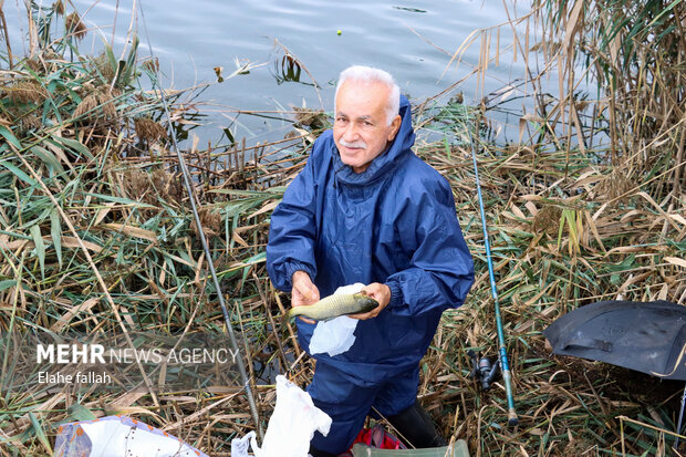 مسابقه ماهیگیری خانوادگی در رشت