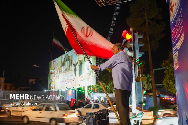 تجمع عزاداران فاطمی در شیراز