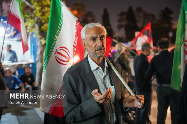 تجمع عزاداران فاطمی در شیراز