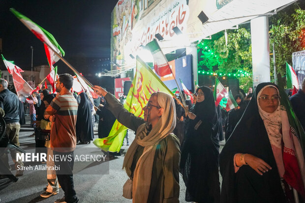 تجمع عزاداران فاطمی در شیراز