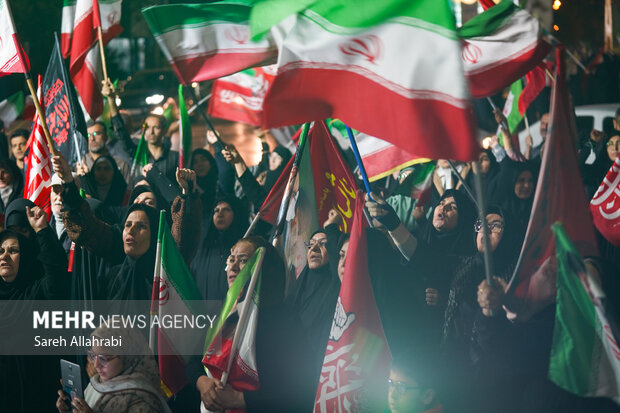 تجمع عزاداران فاطمی در شیراز
