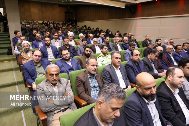 مراسم تکریم و معارفه رئیس‌کل دادگستری گیلان