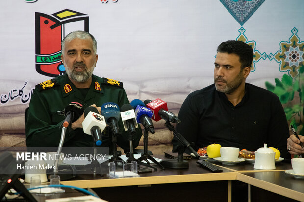 نشست خبری کنگره ۴۰۰۰ شهید استان گلستان