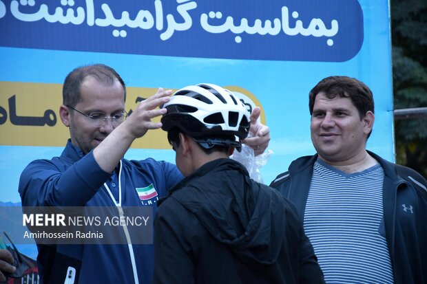 همایش دوچرخه سواری در بیرجند