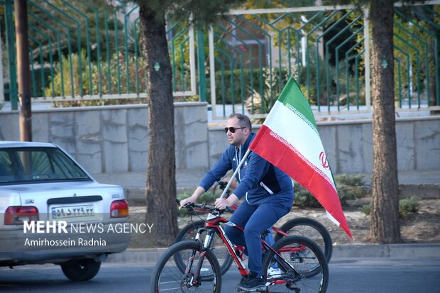 همایش دوچرخه سواری در بیرجند