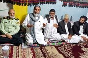 «حسین یکتا» با معتمدان و ریش سفیدان شهرستان زاهدان دیدار کرد
