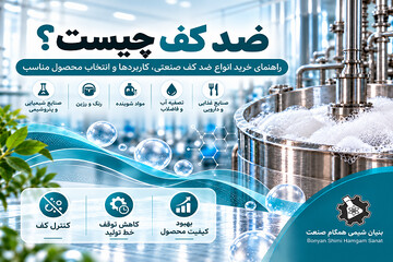 ضد کف چیست؟؛ انواع، کاربردها و راهنمای انتخاب ضد کف صنعتی