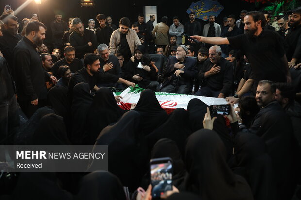 وداع با شهید محمدرضا طالبی در معراج شهدا