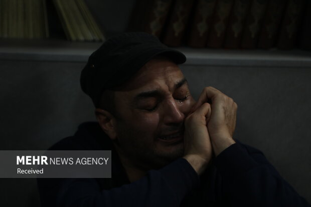 وداع با شهید محمدرضا طالبی در معراج شهدا