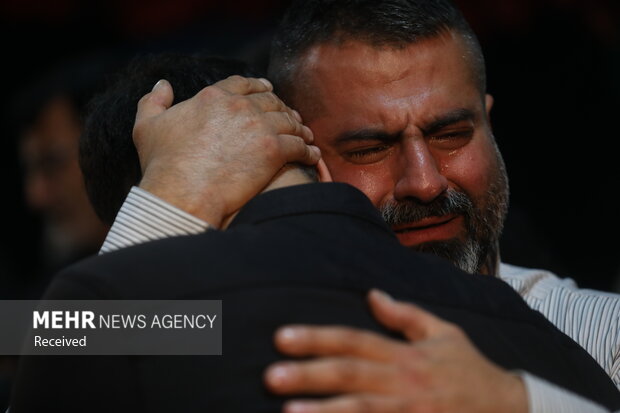 وداع با شهید محمدرضا طالبی در معراج شهدا