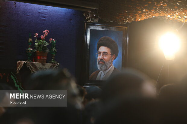 وداع با شهید محمدرضا طالبی در معراج شهدا