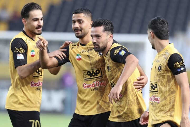 برتری پرگل سپاهان مقابل مس شهر بابک
