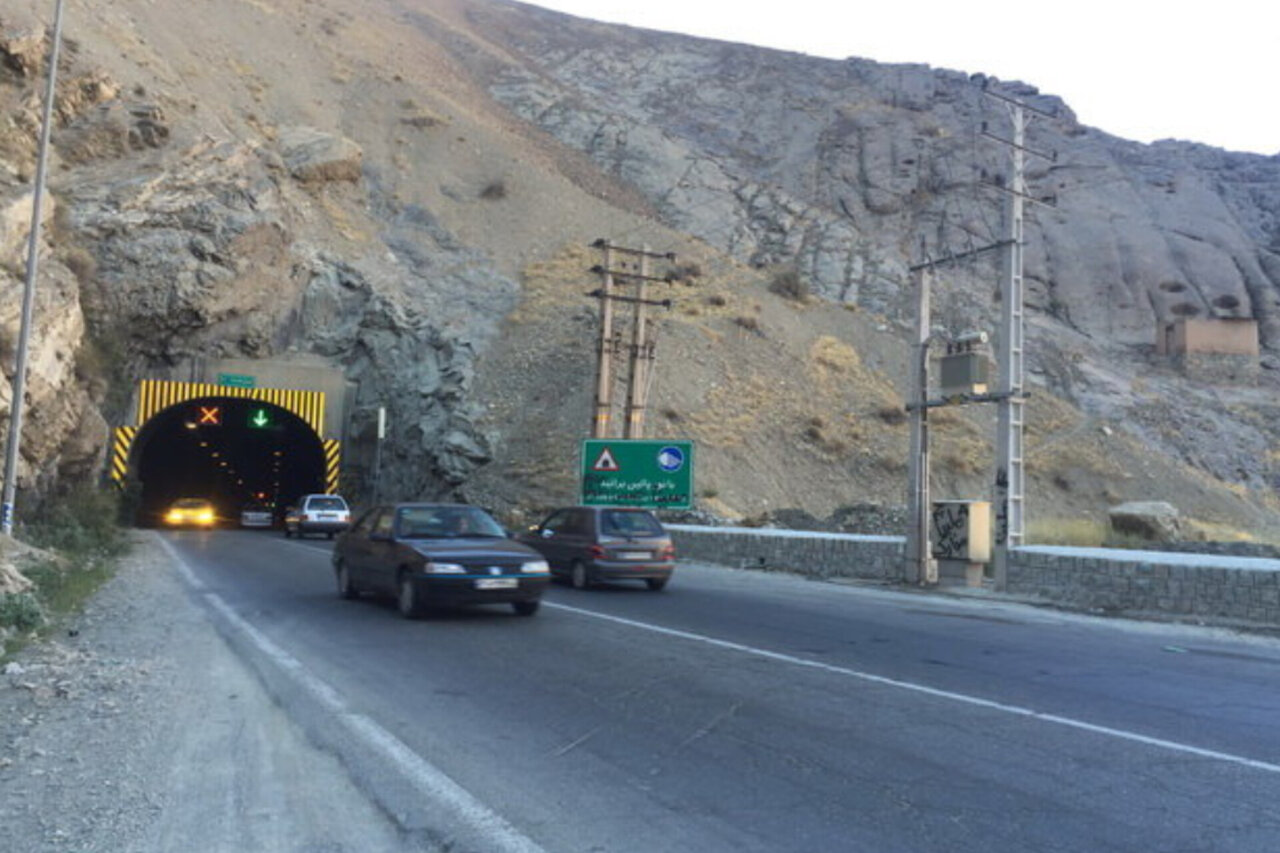 ریزش جزئی تونل شماره 5 چالوس برطرف شد