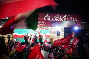 تجمع حماسی مردم زاهدان در شب ۲۴۱