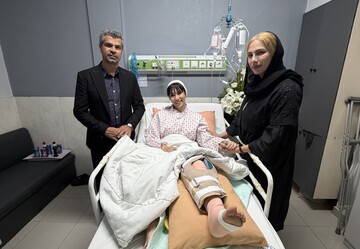 Iranian taekwondo athlete Sayna Karimi undergoes ACL surgery