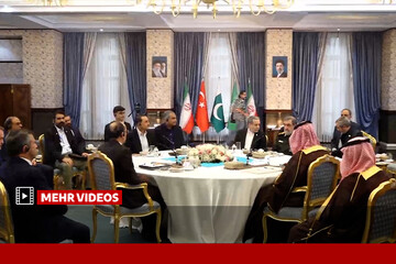 تہران میں چار ملکی اجلاس کا آغاز