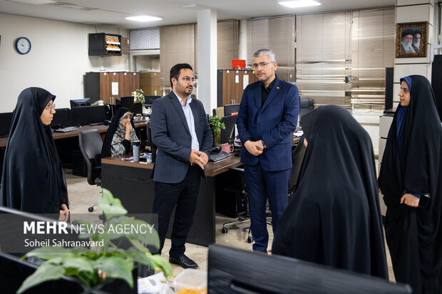 ابراهیم رضایی از خبرگزاری مهر بازدید کرد