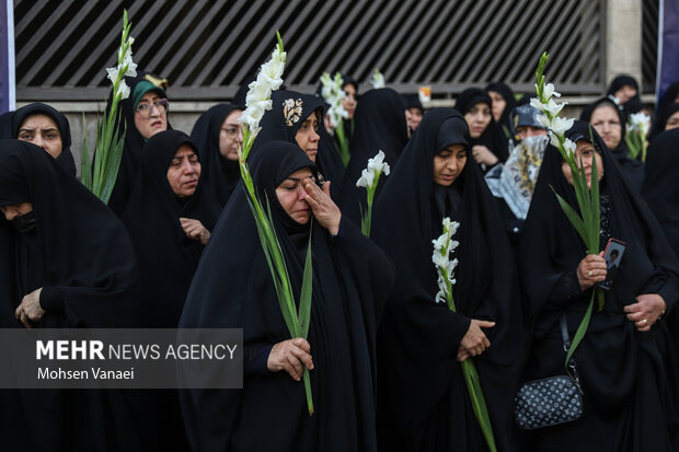 تشییع پیکر شهید محمدرضا طالبی
