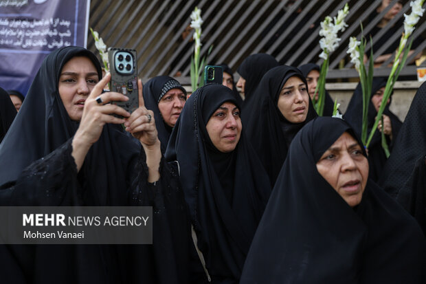 تشییع پیکر شهید محمدرضا طالبی