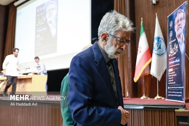 مراسم یادبود شهید علی لاریجانی