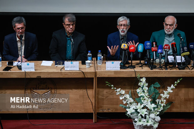 مراسم یادبود شهید علی لاریجانی