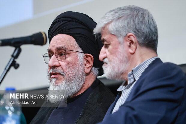 مراسم یادبود شهید علی لاریجانی